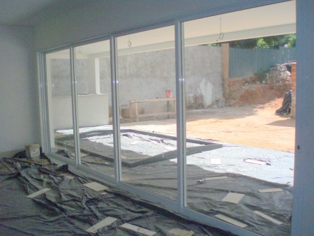 Porta de correr 4 follhas